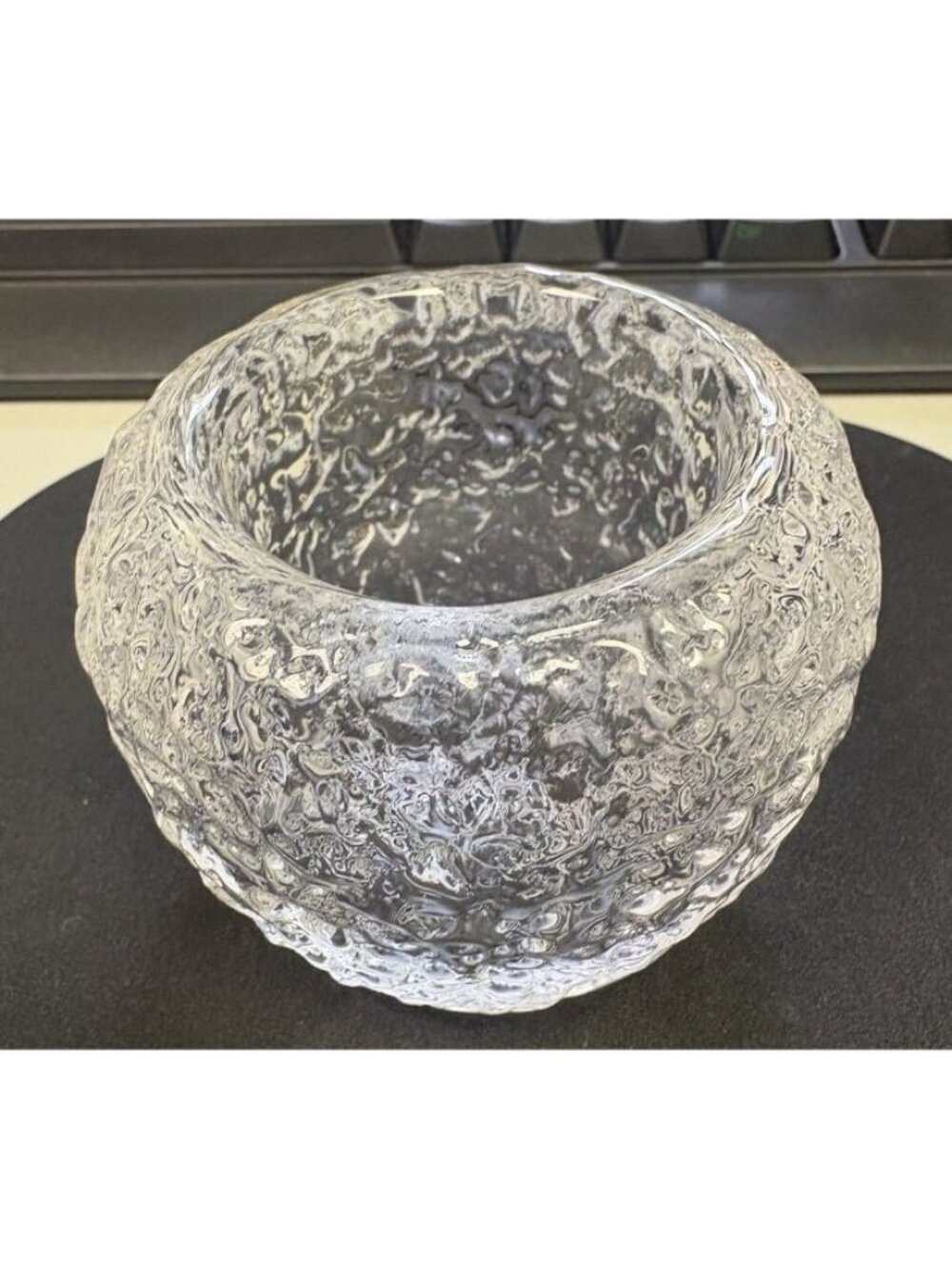 Simon Pearce Love Your Brain Snowball Tealight RARE